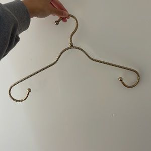 Vintage Brass Wedding Hanger
